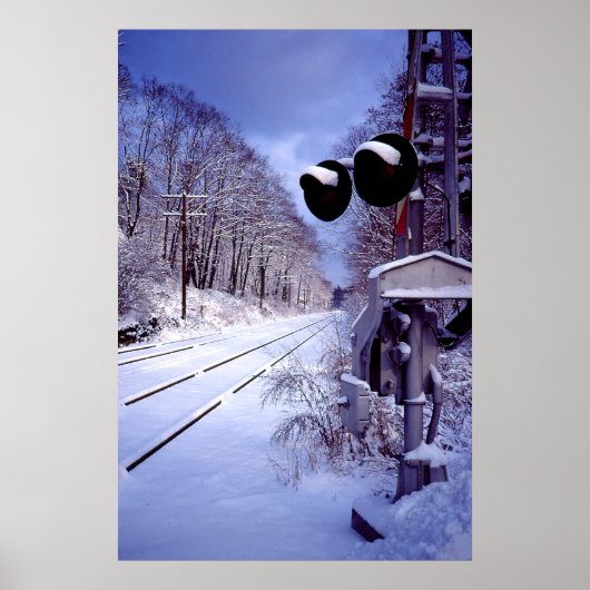 Wintertracks-Poster Poster (Vorne)