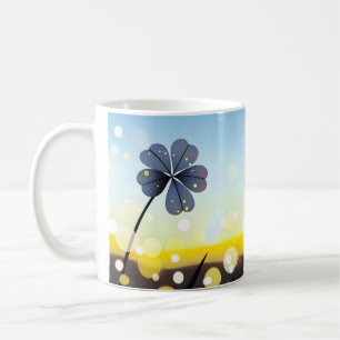 Wintertraum im Lavendel Kaffeetasse