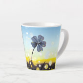 Wintertraum im Lavendel Milchtasse (Rechte Ecke)
