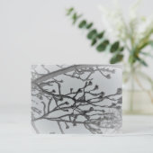 Wintertraum Postkarte (Stehend Vorderseite)