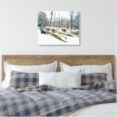 "Winterträume" Leinwanddruck (Insitu (Schlafzimmer))