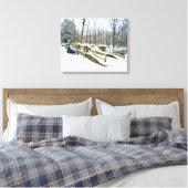 "Winterträume" Leinwanddruck (Insitu (Schlafzimmer))