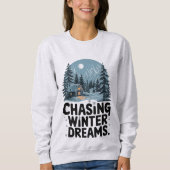 Winterträume Sweatshirt (Vorderseite)