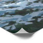 Wintertreppenplakat Poster (Ecke)