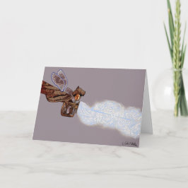 Wintertuba-Karte Feiertagskarte