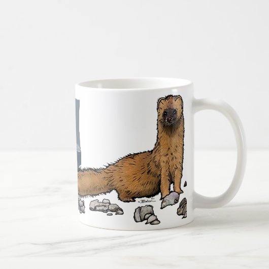 Winteru. SommerWeasel Kaffeetasse (Rechts)