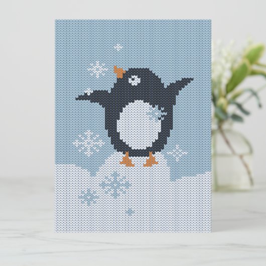 Winterurlaub (Stehend Vorderseite)