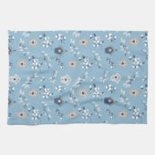 Winterurlaub Birds & Birdhouse Küche Handtuch (Horizontal)