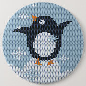 Winterurlaub Button (Vorderseite)