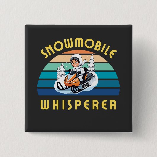 Winterurlaub Button (Vorderseite)