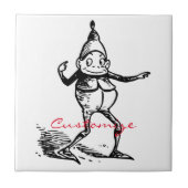 Winterurlaub Elf Gnome Thunder_Cove Fliese (Vorderseite)