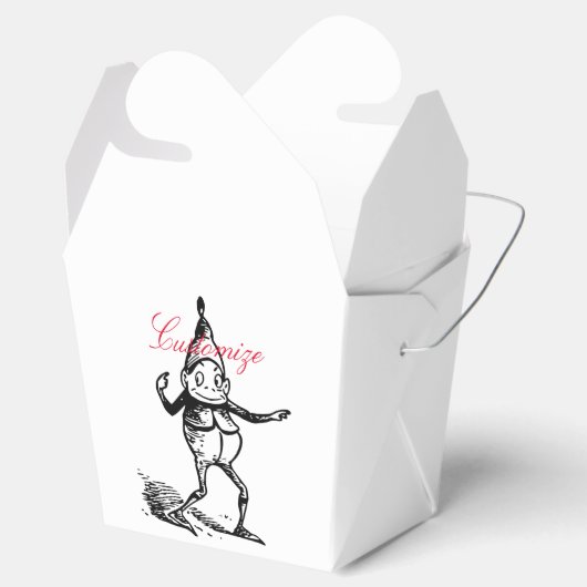 Winterurlaub Elf Gnome Thunder_Cove Geschenkschachtel (Geöffnet)