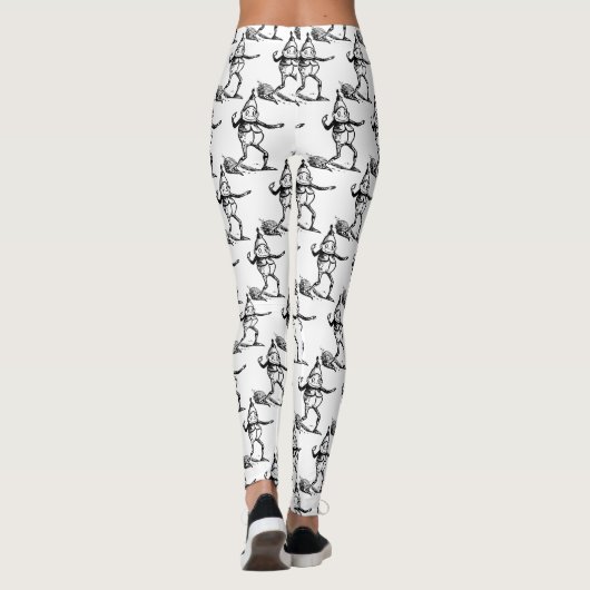 Winterurlaub Elf Gnome Thunder_Cove Leggings (Rückseite)