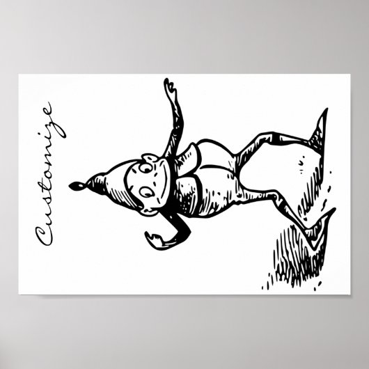 Winterurlaub Elf Gnome Thunder_Cove Poster (Vorne)