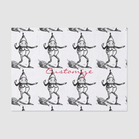 Winterurlaub Elf Gnome Thunder_Cove Seidenpapier (Vorderseite)