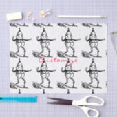 Winterurlaub Elf Gnome Thunder_Cove Seidenpapier (Handwerk)