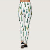 Winterurlaub Evergreen Trees Leggings (Rückseite)