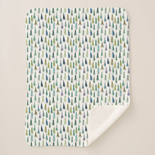 Winterurlaub Evergreen Trees Sherpadecke