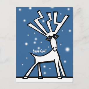 Winterurlaub Feiertagspostkarte