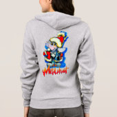Winterurlaub für Metalphant - Frauenfront Hoodie (Rückseite)