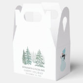 Winterurlaub Geschenkschachtel (Geöffnet)