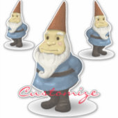 Winterurlaub Gnome Thunder_Cove Aufkleber (Vorderseite)