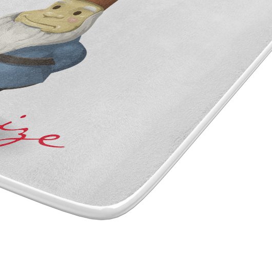 Winterurlaub Gnome Thunder_Cove Schneidebrett (Ecke)
