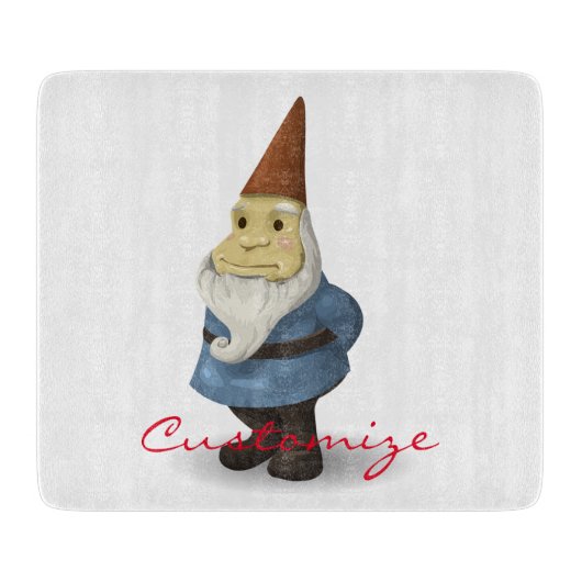 Winterurlaub Gnome Thunder_Cove Schneidebrett (Vorderseite)