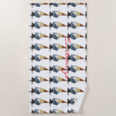 Winterurlaub Gnome Thunder_Cove Strandtuch (Vorderseite)
