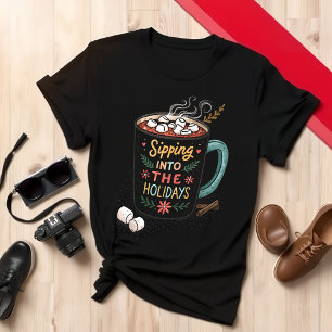 Winterurlaub Hot Chocolate Gemütliche Winterwoche T-Shirt
