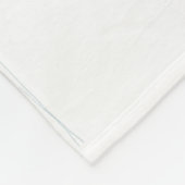 Winterurlaub Hund und Eichhörnchen Rad Funny Fleecedecke (Ecke)