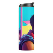Winterurlaub Hunk 01 Thermosbecher (Nach links gedreht)