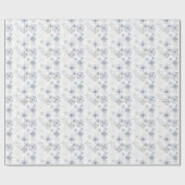 Winterurlaub im Aquarell Geschenkpapier (Flach)