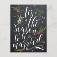 Winterurlaub in dieser Saison Hochzeit rsvp Postka