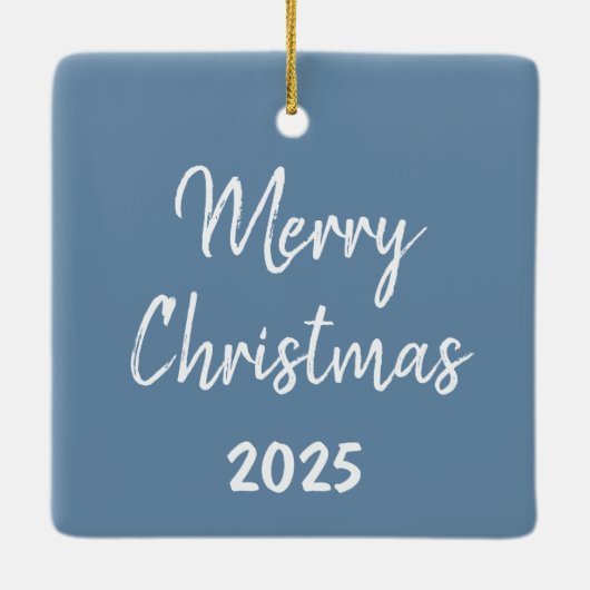 Winterurlaub Keramikornament (Rückseite)