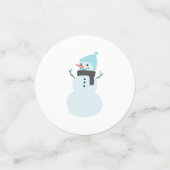 Winterurlaub Konfetti (Klein Vorderseite)