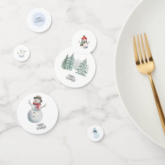 Winterurlaub Konfetti (Gruppe)