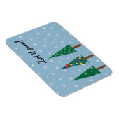 Winterurlaub Kühlschrankmagnet Magnet (Rechte Seite)