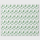 Winterurlaub Land Schönheit Geschenkpapier (Flach)