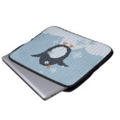 Winterurlaub Laptopschutzhülle (Vorne Knopf)