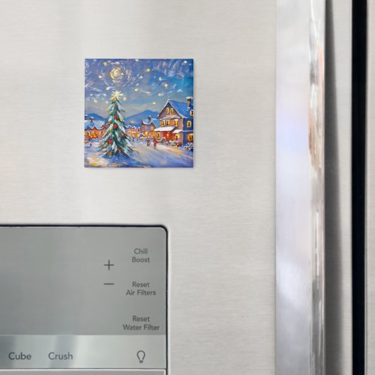 Winterurlaub Magnet (In Situ (Kühlschrank))