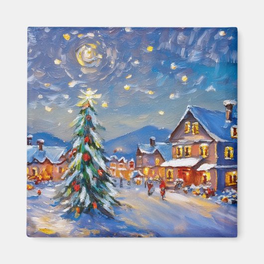 Winterurlaub Magnet (Vorne)