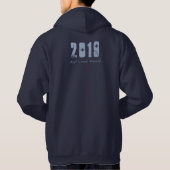 Winterurlaub Märchen Fantasy Snowy Forest Hoodie (Rückseite)