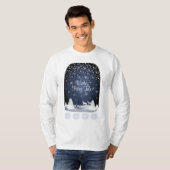 Winterurlaub Märchen Fantasy Snowy Forest T-Shirt (Vorne ganz)