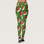 Winterurlaub Maßgeschneiderte Leggings (Rückseite)