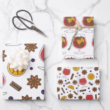 Winterurlaub mit Glühwein und Gewürzen