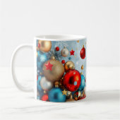 Winterurlaub mit Weihnachtsmotiven Kaffeetasse (Links)