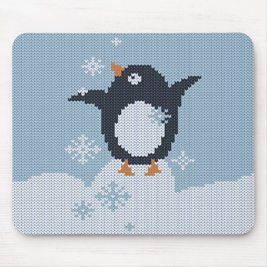 Winterurlaub Mousepad (Vorne)