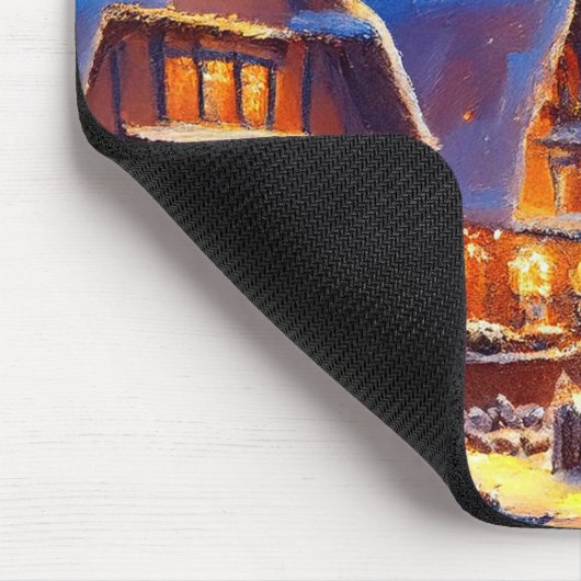 Winterurlaub Mousepad (Ecke)