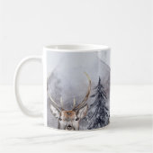 Winterurlaub Nacht Landschaft Kaffeetasse (Links)